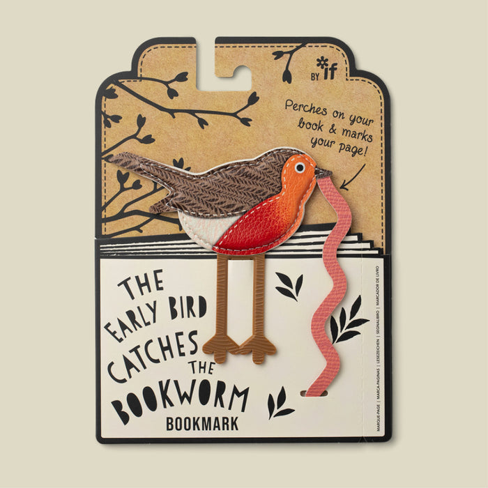 'The Early Bird ...' Bookmark - Robin
