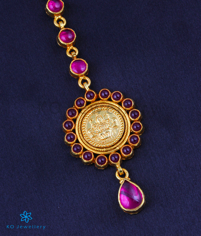 The Lakshmi Silver Maang Tikka