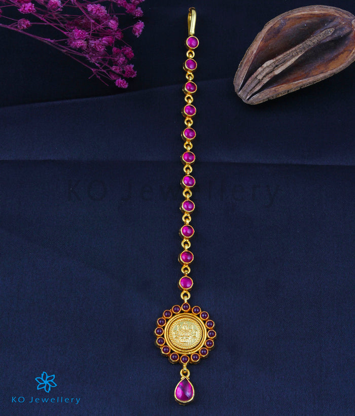 The Lakshmi Silver Maang Tikka
