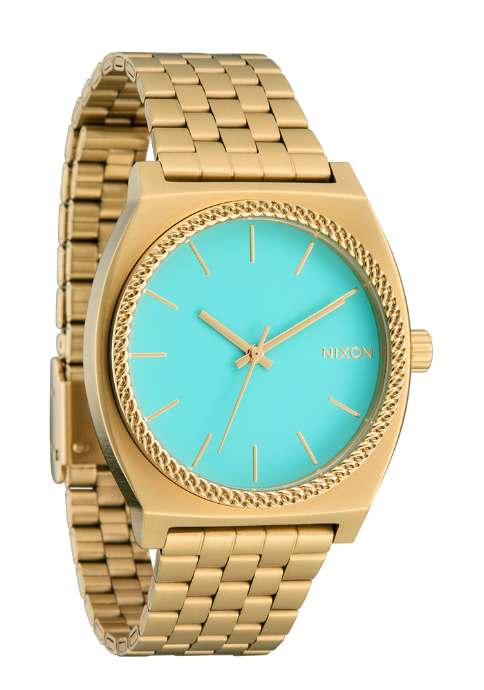 Time Teller - Gold / Turquoise / Gold