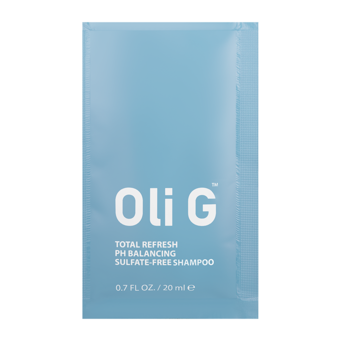 Total Refresh pH Balancing Shampoo styled in editorial setting