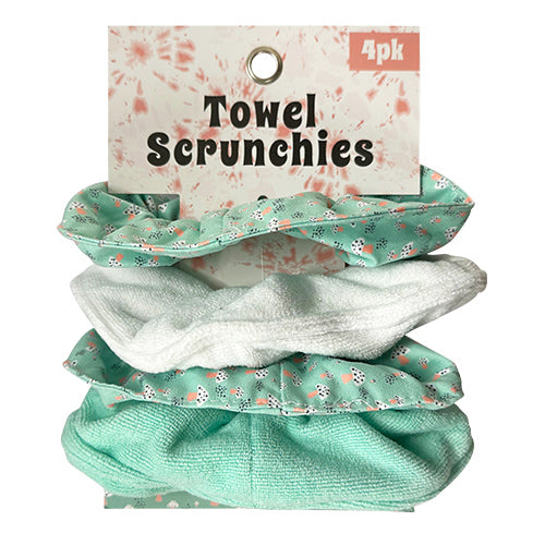 Towel Scrunchies 4 pk