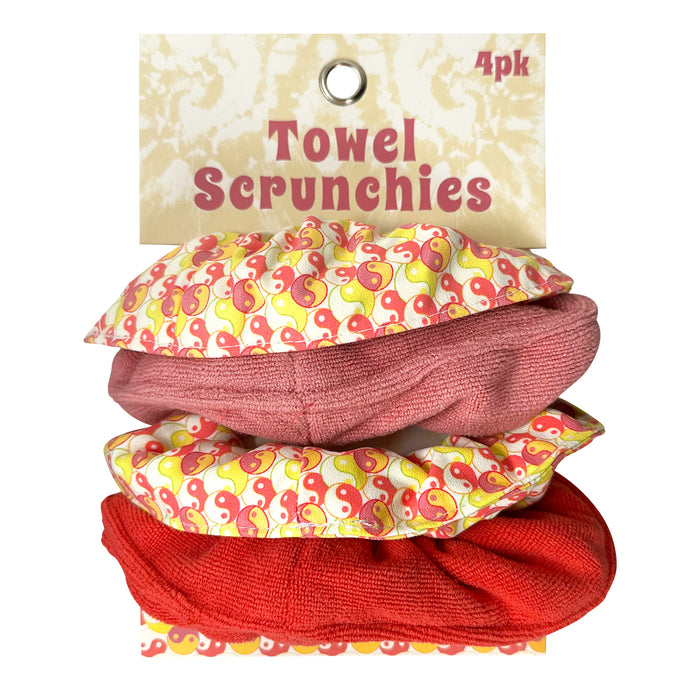 Towel Scrunchies 4 pk