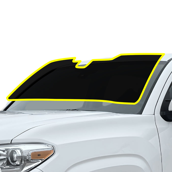 Precut Front Rear Windows Windshield Premium Nano - Ceramic Window Film Tint Kit For Toyota Tacoma Crew Cab 2016 - 2023 - Bogar Tech Designs