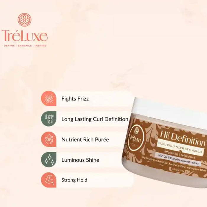 TréLuxe Hi! Definition Curl Enhancer Styling Gel
