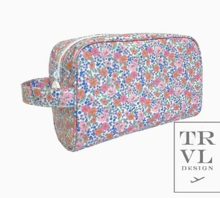 TRVL Design Stowaway - Toiletry Bag Garden Floral
