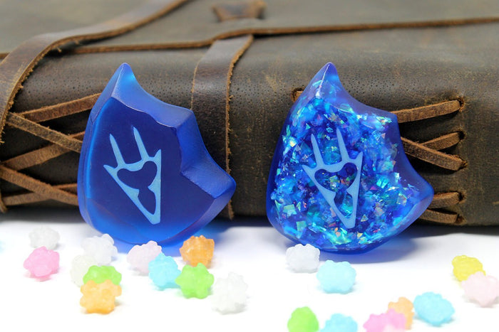 Twinkle Dragoon FFXIV Glow in the Dark Soul Crystal/DRG Job Stone Final Fantasy XIV FF14 - LootCaveCo