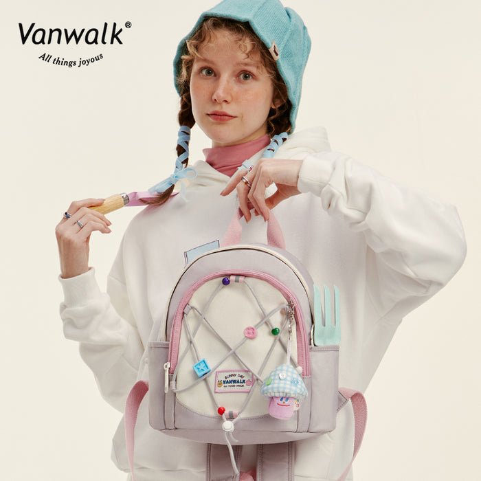 Vanwalk Fashion  Small Garden backpack V2750