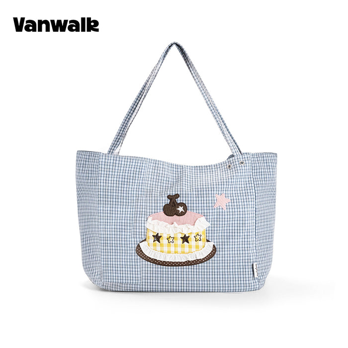 vanwalk Large Capacity Planner House Series Shoulder Bag v3018