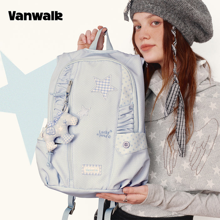 vanwalk Niche Design January Lucky Pony Series Backpack v3016