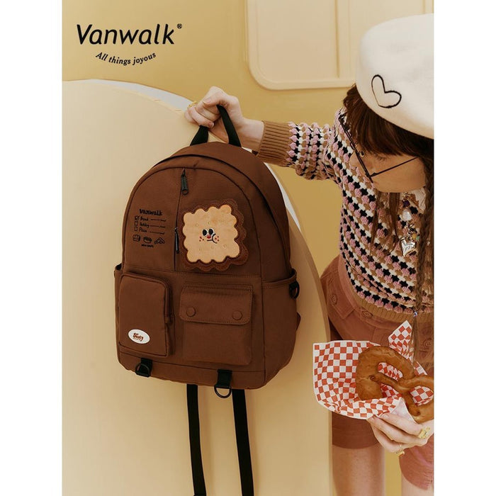 Vanwalk  Water-Resistant  Bread House Backpack V2526