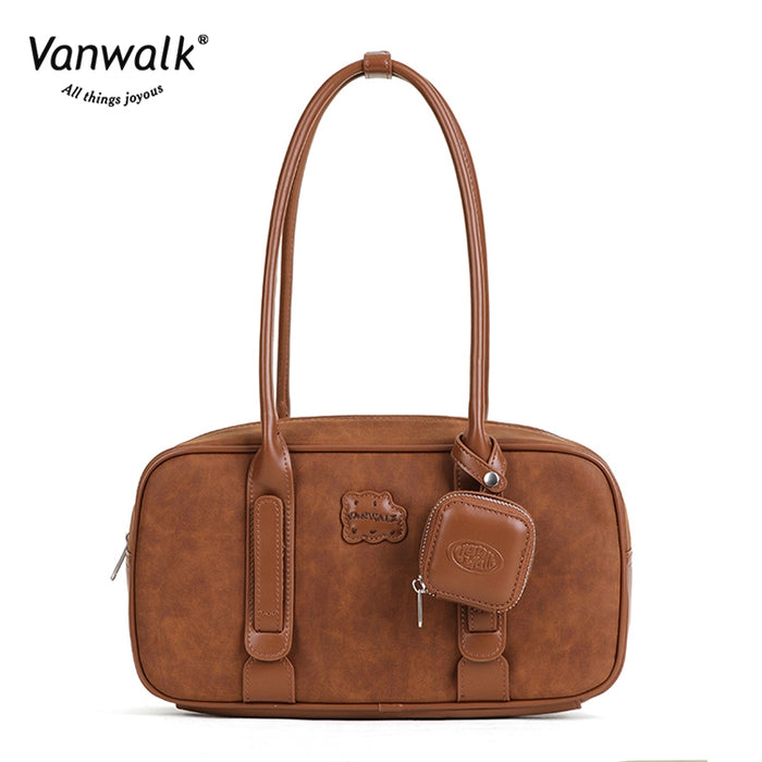 Vanwalk Water-Resistant Pizza Series shoulder bag V2878