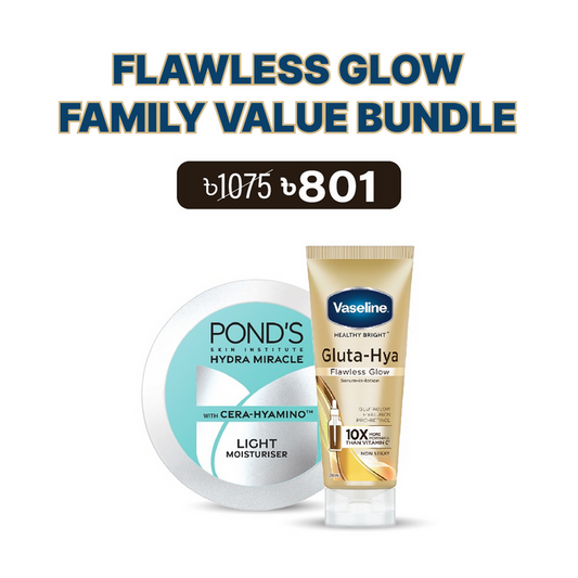 Vaseline Flawless Glow Family Value Bundle