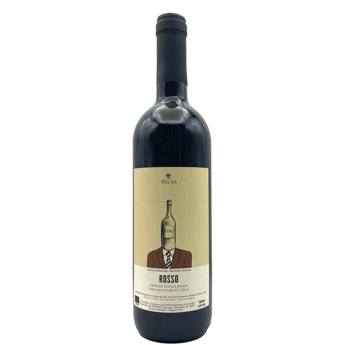 Villa Job Rosso 2018 red wine bottle with label