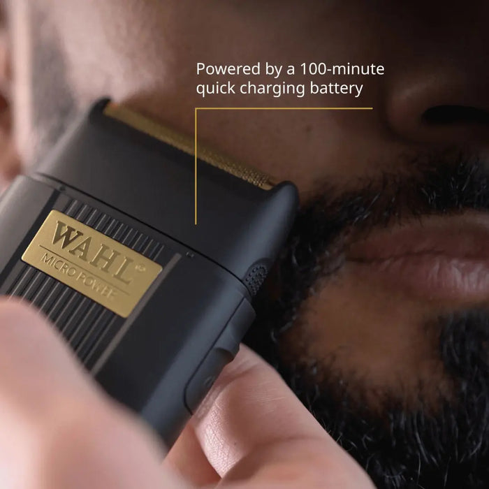 Wahl Professional Micro Power Cordless Single-Foil Shaver – 7 300 RPM, USB-C - BUYBARBER.COM