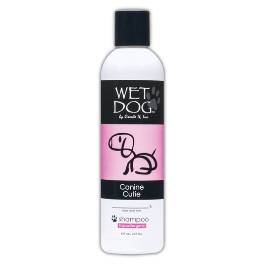 Canine Cutie Calming Dog Shampoo - Wet Dog