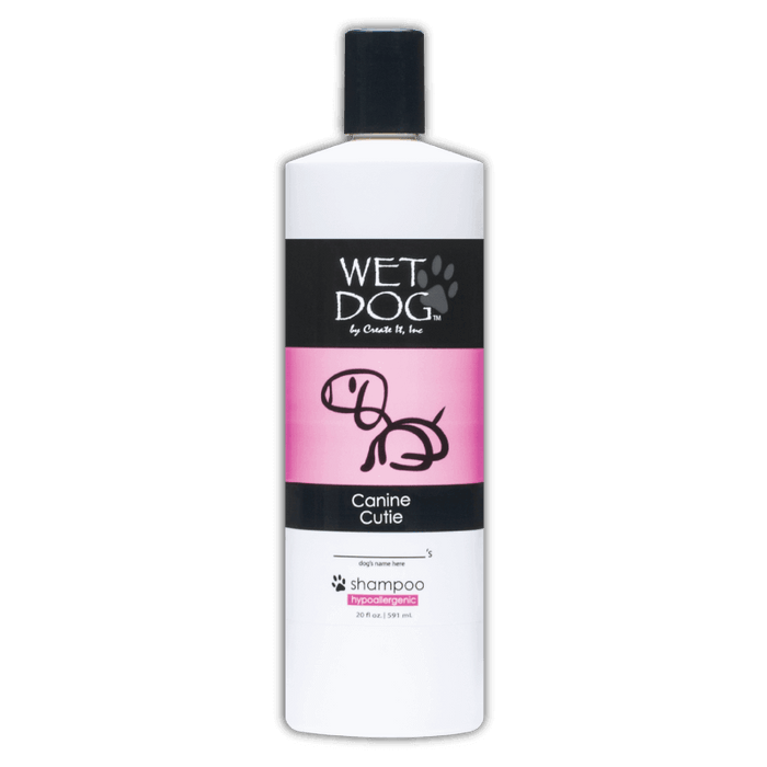Canine Cutie Calming Dog Shampoo - Wet Dog