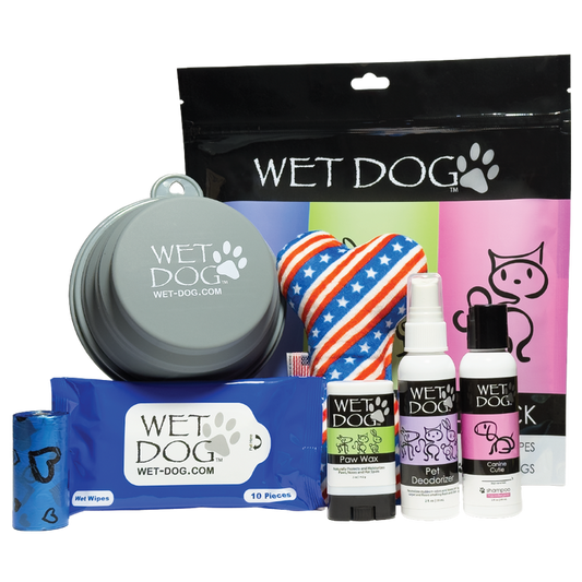 Wet Dog Pet Essentials Travel Pack