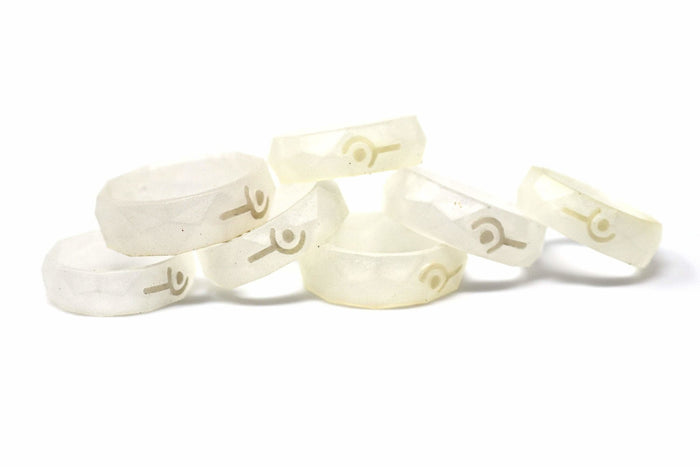 White Mage FFXIV Ring Glow in the Dark Soul Crystal/WHM Job Stone Final Fantasy XIV FF14 - LootCaveCo