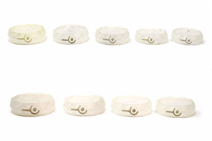 White Mage FFXIV Ring Glow in the Dark Soul Crystal/WHM Job Stone Final Fantasy XIV FF14 - LootCaveCo