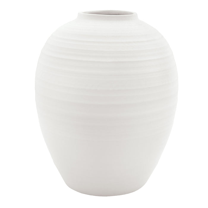 White Vase Large