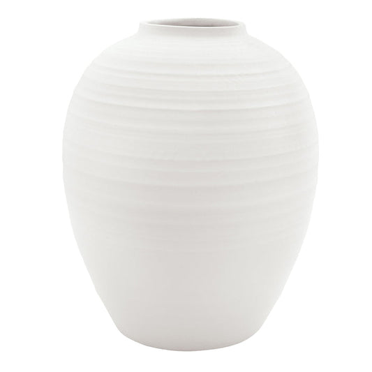 White Vase Large