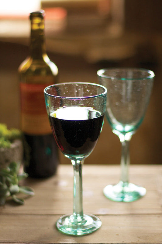 White Wine Glass Decanter With Ice Pocket