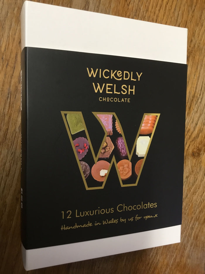 Wickedly Welsh - 'Twelve Luxurious Chocolates'