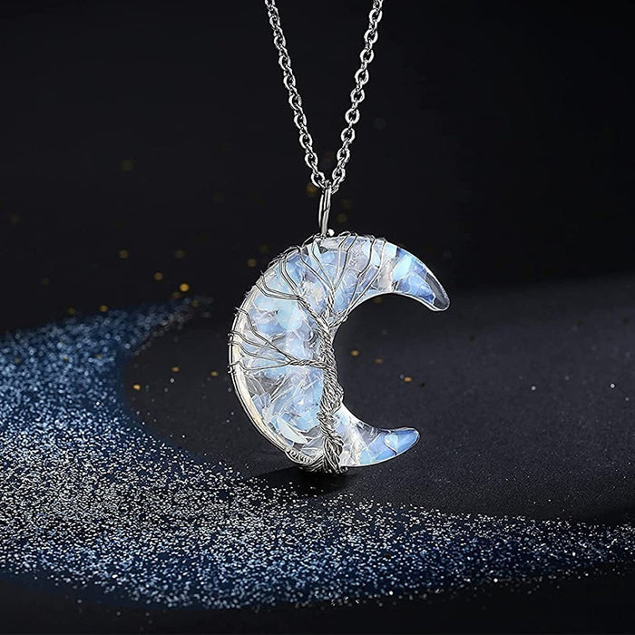 Protein / Resin Gravel Necklace