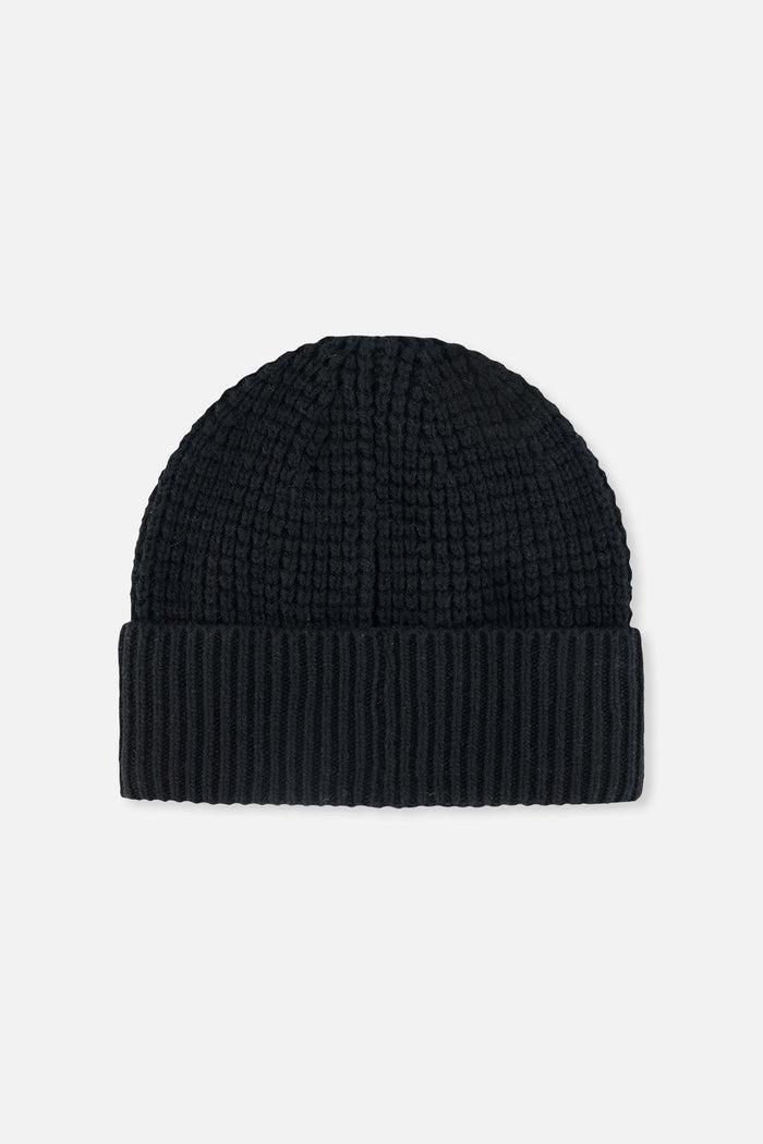 Winter Knit Hat Black-2