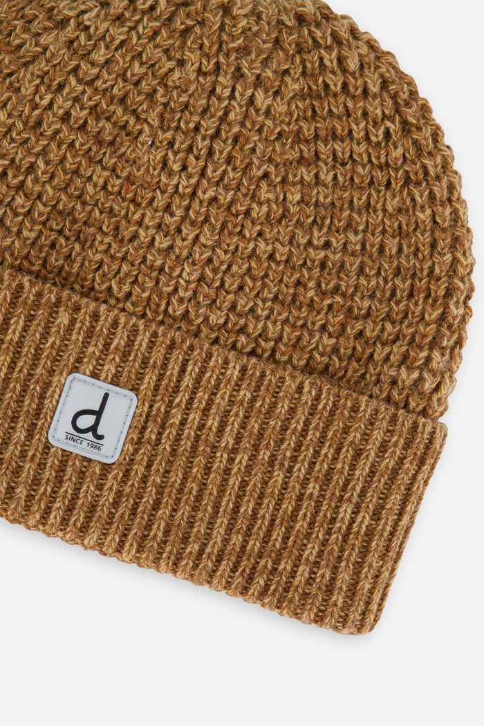 Winter Knit Hat Brown Sugar-3