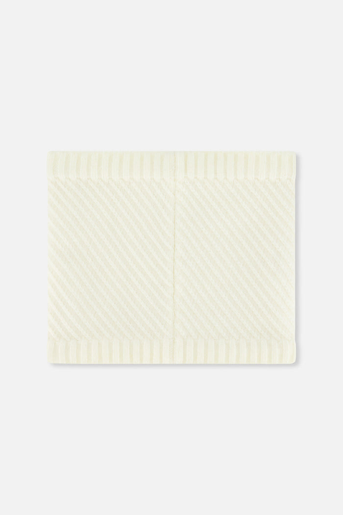 Winter Knit Neckwarmer Off-White-2