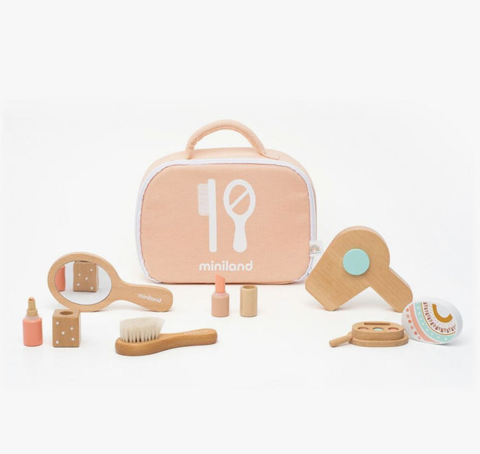 Wooden Beauty Set For Dolls