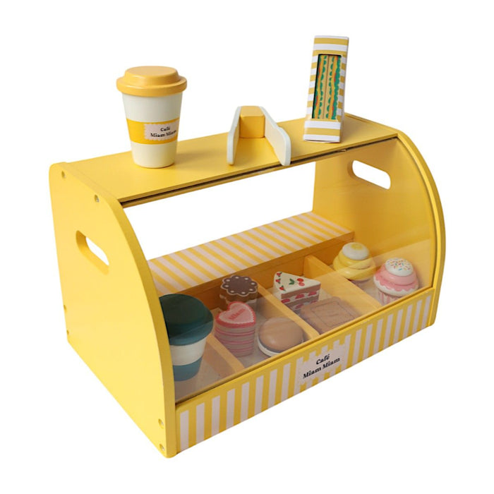 Le Petit Souk - Wooden Toy - Pastry And Coffee Stand
