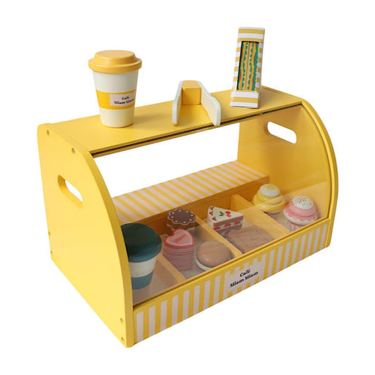 Le Petit Souk - Wooden Toy - Pastry And Coffee Stand