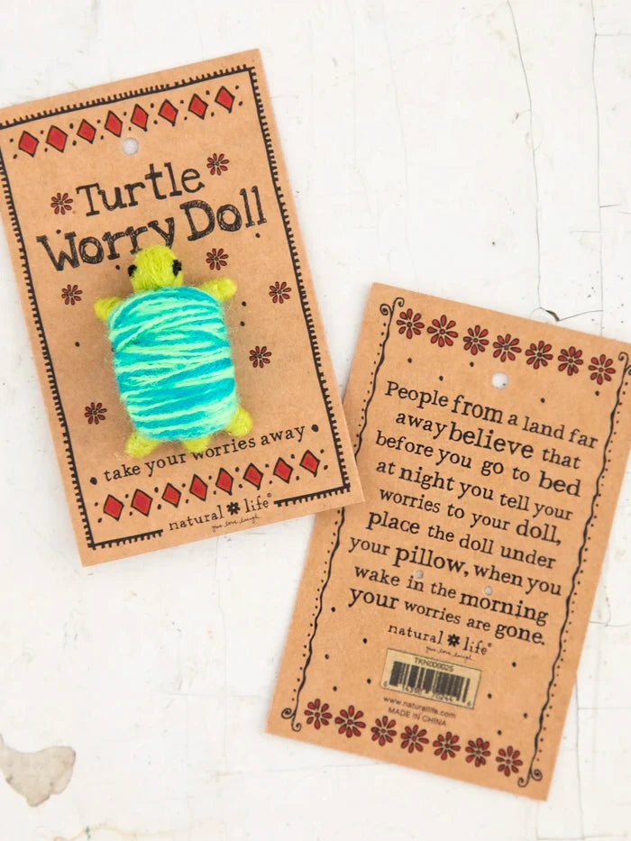Worry Doll - Turtle-view 2