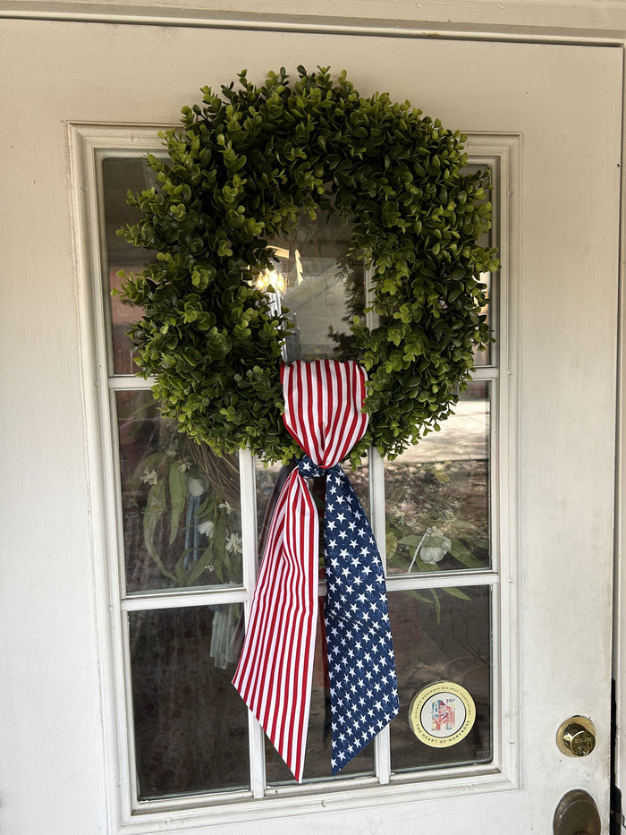 Wreath Sash