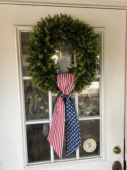 Wreath Sash