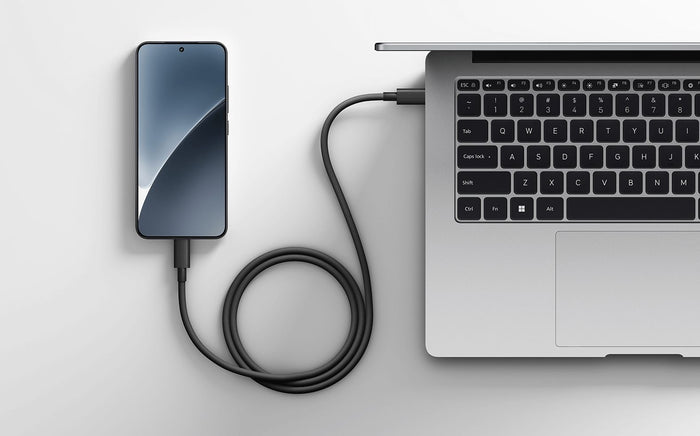 Xiaomi 6A High-Speed USB4 Braided USB-C to USB-C Cable (1m)