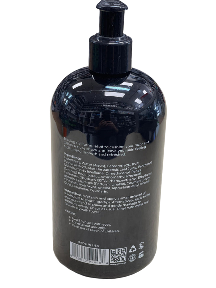 ZMAK Shaving Gel 16 oz - Palms Fashion Inc.