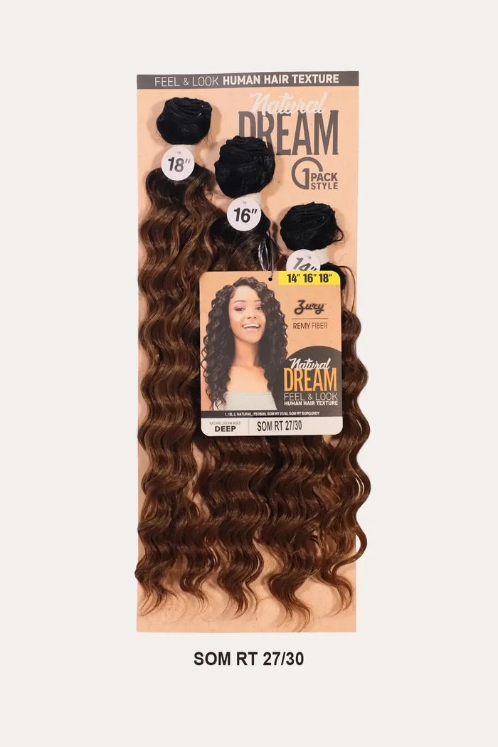 ZURY NATURAL DREAM WEAVE - DEEP 141618 ZURY
