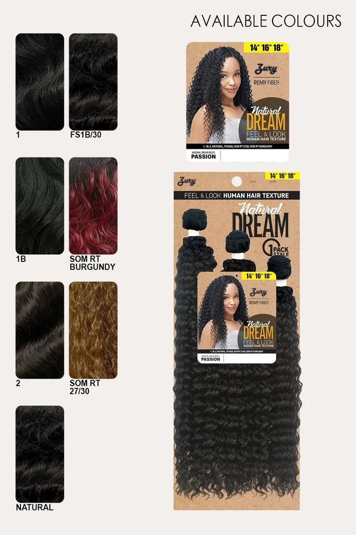 ZURY NATURAL DREAM WEAVE - PASSION 141618 ZURY